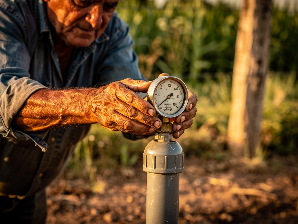 Mantenimiento mensual de biodigestor en zona rural